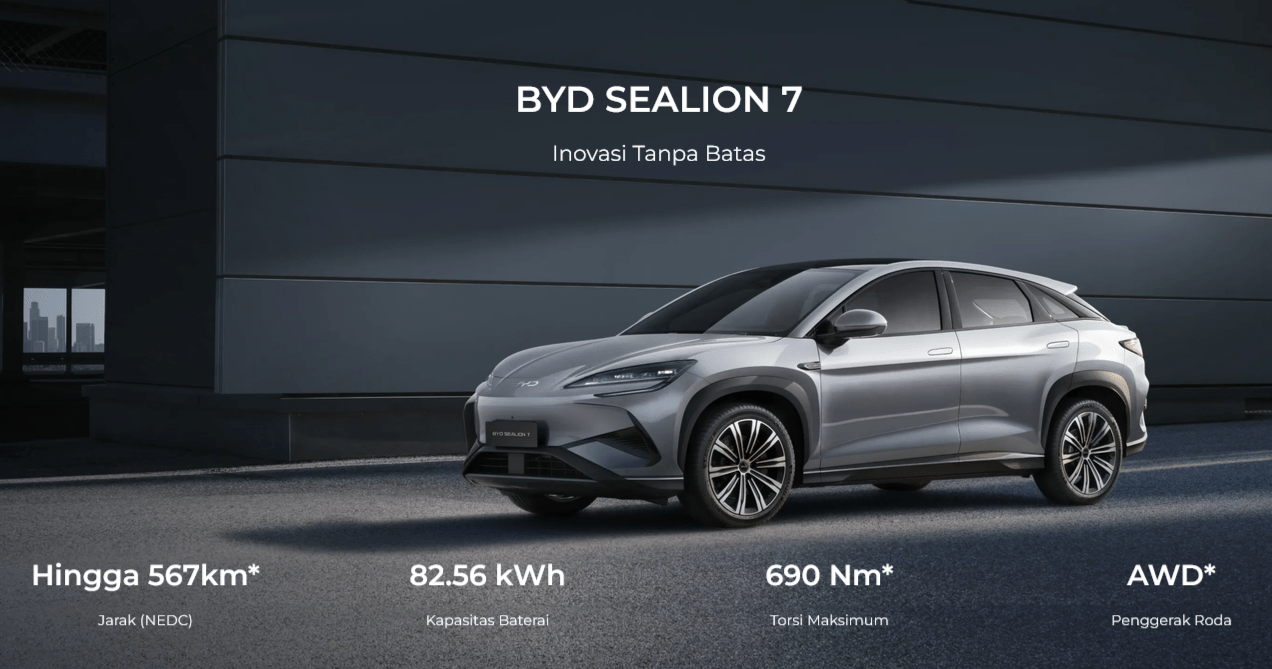 BYD SEALION 7