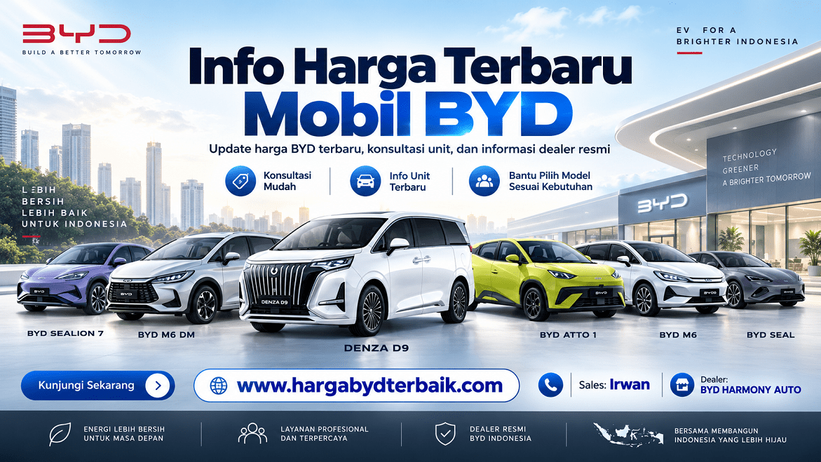 harga mobil byd terbaru murah
