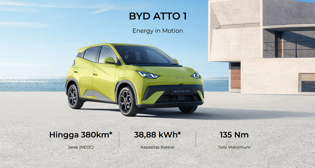 kredit byd murah bekasi atto 1