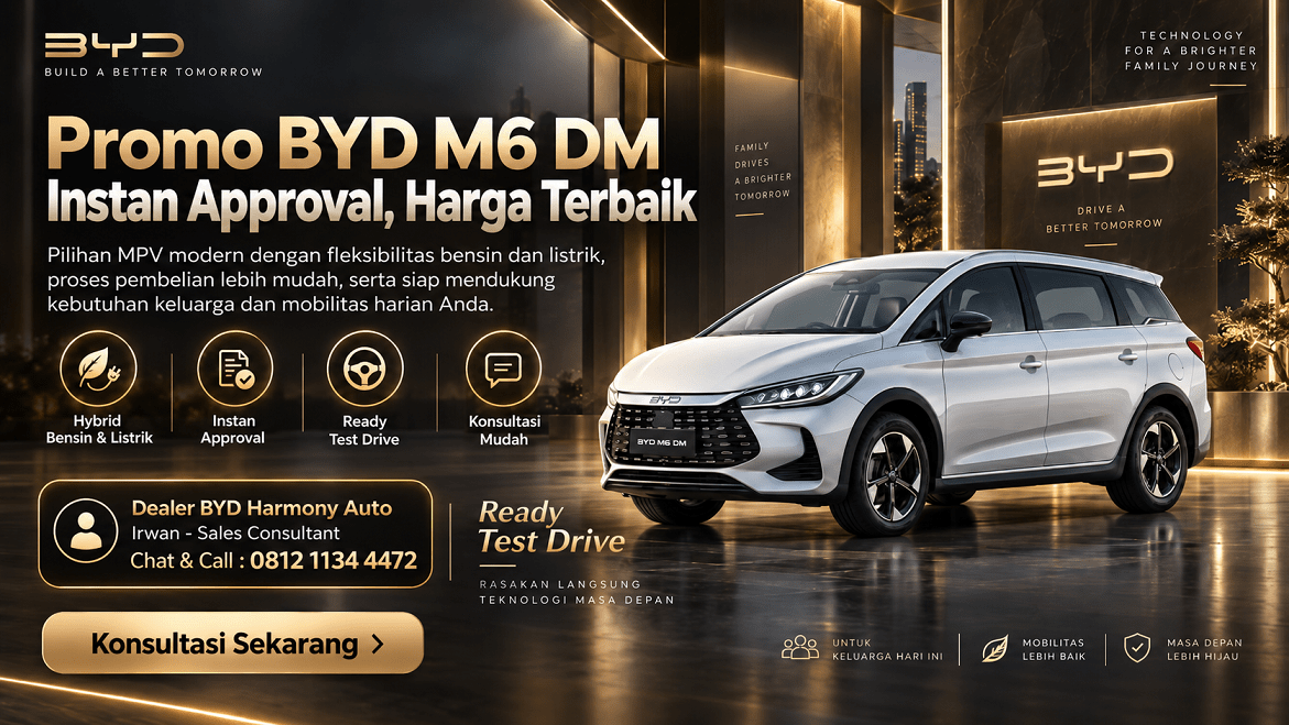 promo byd m6 dm murah